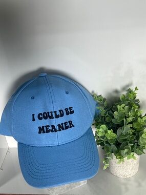 “I could be meaner” adjustable hat